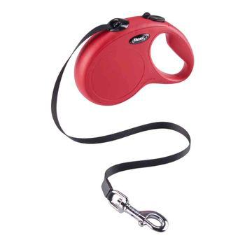 Flexi Classic Retractable Tape Large Dog Lead 5m - Red
