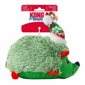 KONG Holiday Comfort HedgeHug Assorted Dog Toy Medium