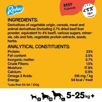 Pedigree Rodeo Dog Treats with Beef 7 Sticks