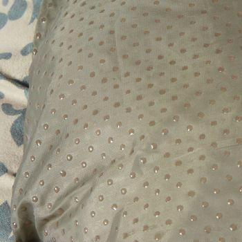 Dream Paws Scalloped Dog Bed Grey Medium