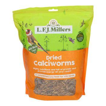 LFJ Millers Calci Worms, Wild Bird Food, 500g 
