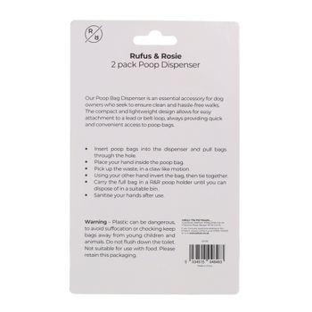 Rufus & Rosie 2 Pack Poop Dispenser