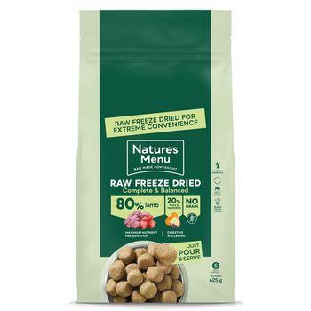 Nature's Menu Raw Freeze Dried Lamb Nuggets 625g