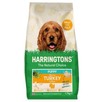 Harringtons Complete Dry Puppy Food, Turkey & Rice 1.7KG