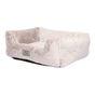 Rufus & Rosie Arctic Plush Fur Pet Bed S/M