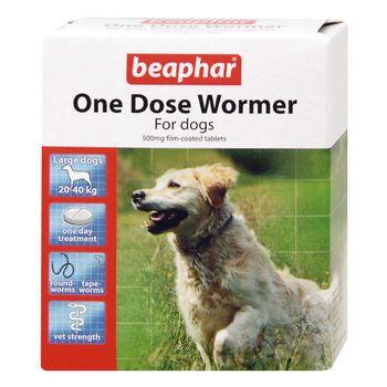 Beaphar One Dose Wormer for Large Dogs Dog Wormers