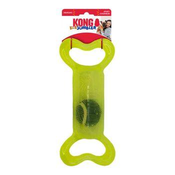 KONG Jumbler Tug Bone Dog Toy
