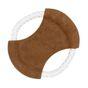 Banbury & Co Rural Retreats Suede and Rope Frisbee Dog Toy