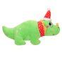 Smart Choice Squeaky Plush Dinosaur Christmas Dog Toy