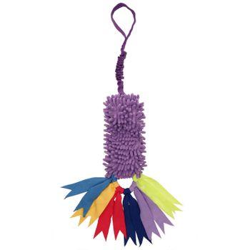 Rufus & Rosie Bungee Tassel Noodle Dog Toy, Large
