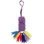 Rufus & Rosie Bungee Tassel Noodle Dog Toy, Large