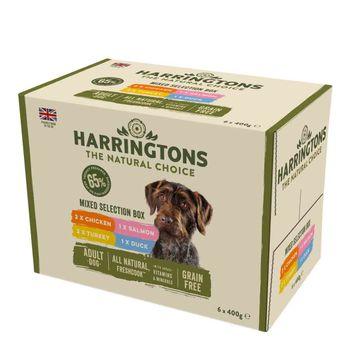 Harringtons Wet Dog Food Mixed 6x400g