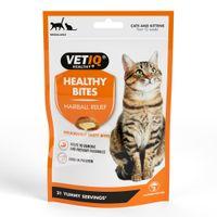 VetIQ Healthy Bites Hairball Remedy Treats For Cats and Kittens 65g