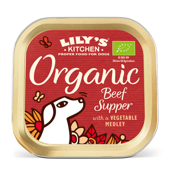 Lily's Kitchen Dog Organic Beef Supper 150g
