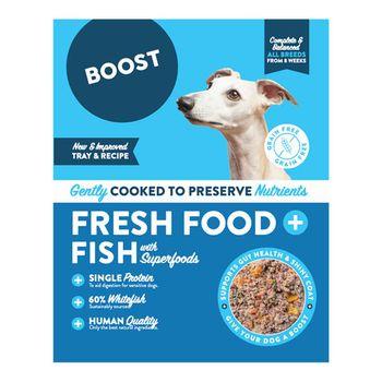 Boost Salmon & Whitefish Fresh Dog Food Meal 400g