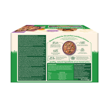 Harringtons Adult Complete Wet Dog Food – Fresh Meaty Recipes with Potato & Veg, 6x400g