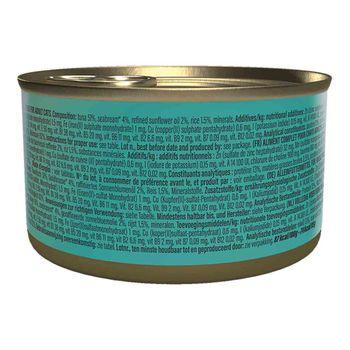 Schesir Complete and Balanced Wet Cat Food, Tuna with Seabream, 85g