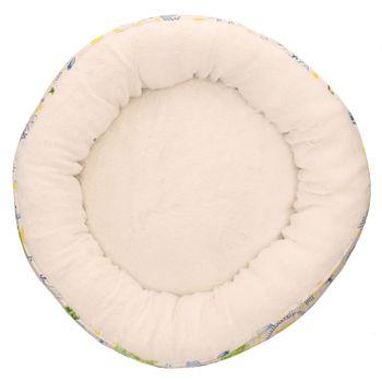 Rufus & Rosie Sunny Lemon Donut Dog Bed