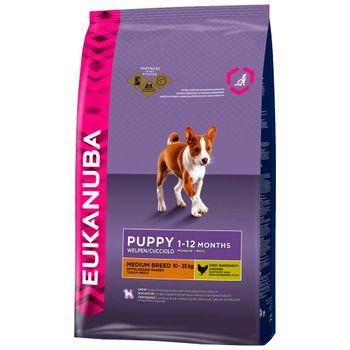 Eukanuba Puppy Medium Chicken Dry Puppy Food 12kg Jollyes