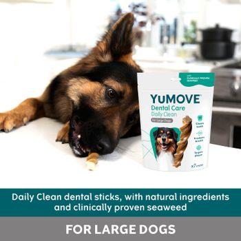 YuMOVE Daily Clean Dental Sticks for Large Dogs | 7 pack