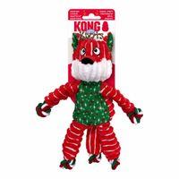 KONG Holiday Floppy Knots Fox Dog Toy Small/Medium