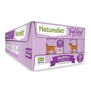 NatureDiet Feel Good Puppy Wet Dog Food 18 x 390 g