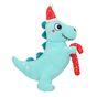 Smart Choice Squeaky Plush Dinosaur Christmas Dog Toy