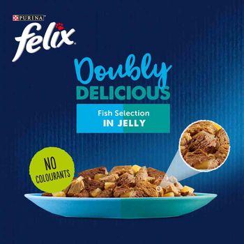 Felix As Good As It Looks Doubly Delicious Fish Multipack 12x100g