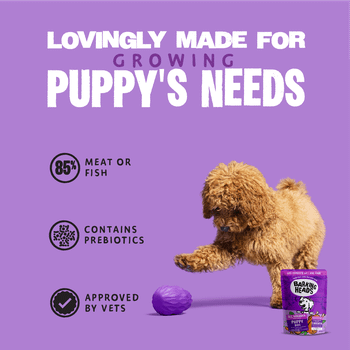 Barking Heads Puppy Days Wet Puppy Food 300g