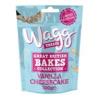 Wagg Great British Bakes Collection Vanilla Cheesecake Dog Treats 100g