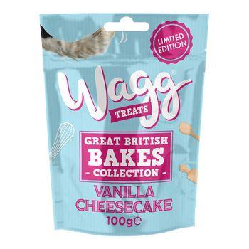Wagg Great British Bakes Collection Vanilla Cheesecake Dog Treats 100g