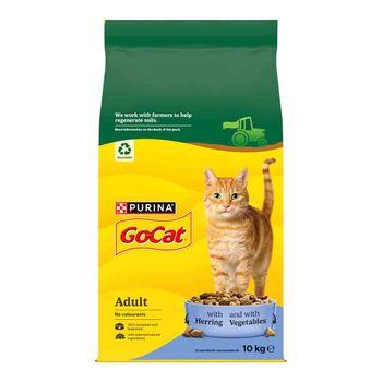 Go-Cat Herring and Vegetable Dry Cat Food 10kg