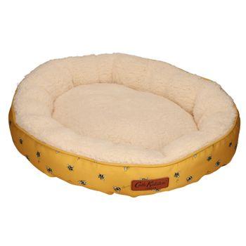 Cath Kidston Bees Dog Bed, Blanket & Bone Plush Toy Bundle
