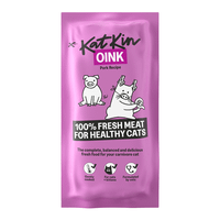 KatKin OINK Fresh Cat and Kitten Food (Pork) 1x80g
