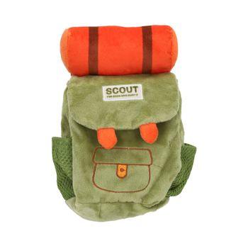 BARK Rowdy Ruckus Rucksack Dog Toy