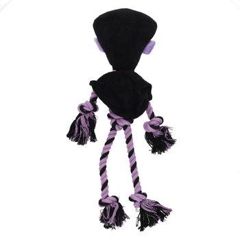 Pet Living Plush Monster Head Rope Body Dog Toy