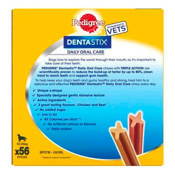 Pedigree Dentastix for Medium Dogs, Dental Chew, 56 pack