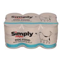 Simply Jollyes Dog Food Loaf with Chicken 6x395g