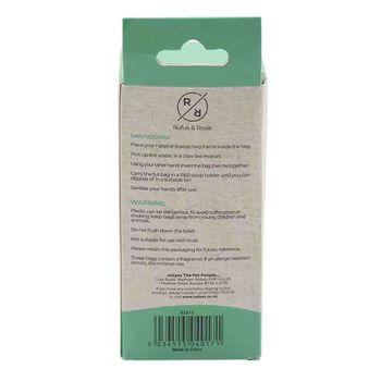 Rufus & Rosie Lavendar Poop Bag Rolls, 120 Bags