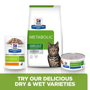 Hill's Prescription Diet Metabolic Weight Management Dry Cat Food With Chicken 3kg