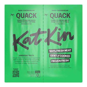 KatKin Fresh Cat Food Duck + Chicken Recipe (Quack) 152g