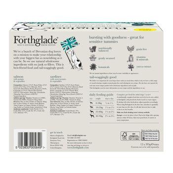 Forthglade Salmon & Sardine Variety Pack, Adult Wet Dog Food ,12x395g