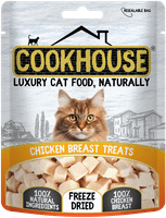 Cookhouse Luxury Cat Treats 100% Chicken Breast 10g