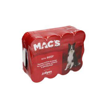 Macs Working Dog Cans Beef 12 Pack
