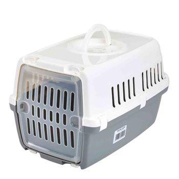 Savic Zephos Pet Carrier White Grey