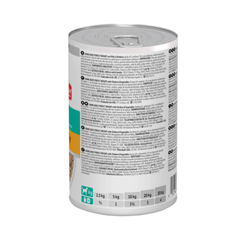 Hill's Science Plan Perfect Weight Wet Dog Food Chicken & Vegetables Flavour 363g