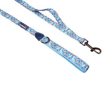 Doodlebone Trendy Tails Control Dog Lead 20mm Blue