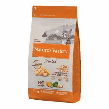 Nature's Variety Selected Dry Kitten Free Range Chicken 1.25kg
