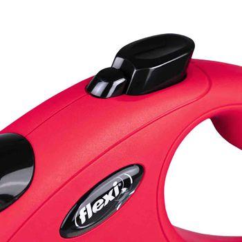Flexi Classic Retractable Tape Large Dog Lead 5m - Red