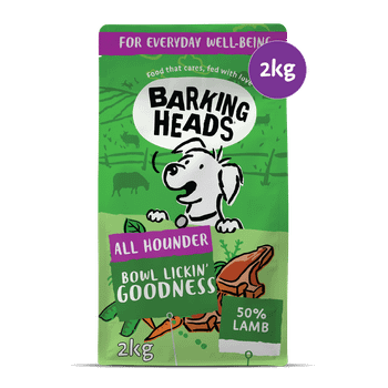 Barking Heads All Hounder Bowl Lickin Goodness Lamb Dry Dog Food, 2kg